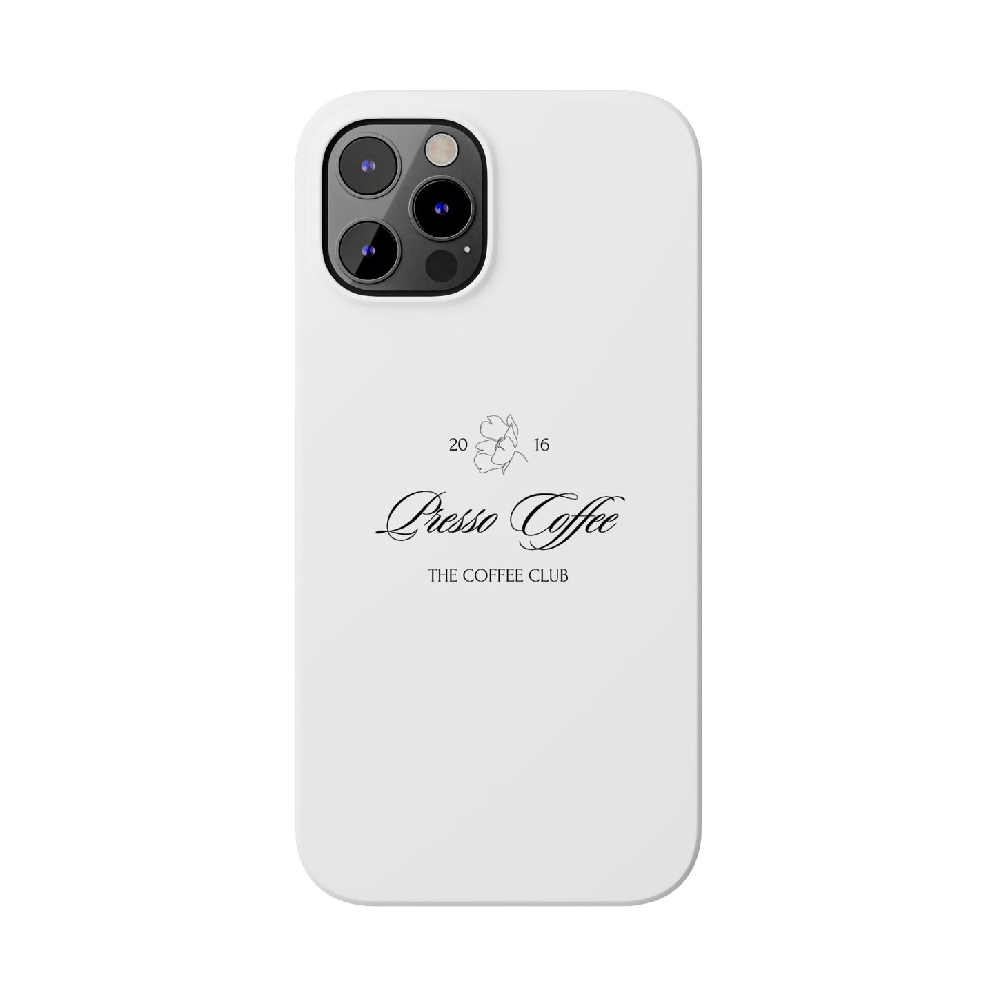 Presso Coffee Club Slim Phone Case