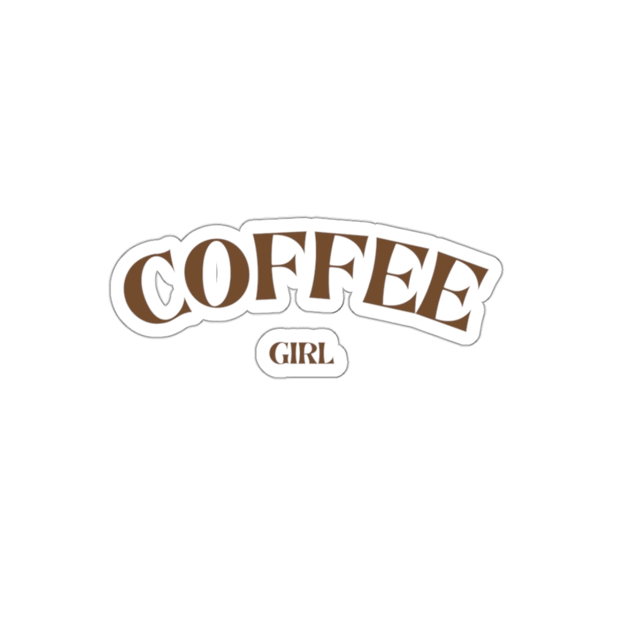 Coffee Girl Sticker