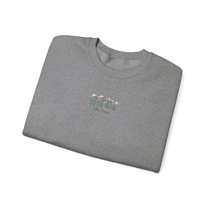 Presso Coffee Flowers Crewneck