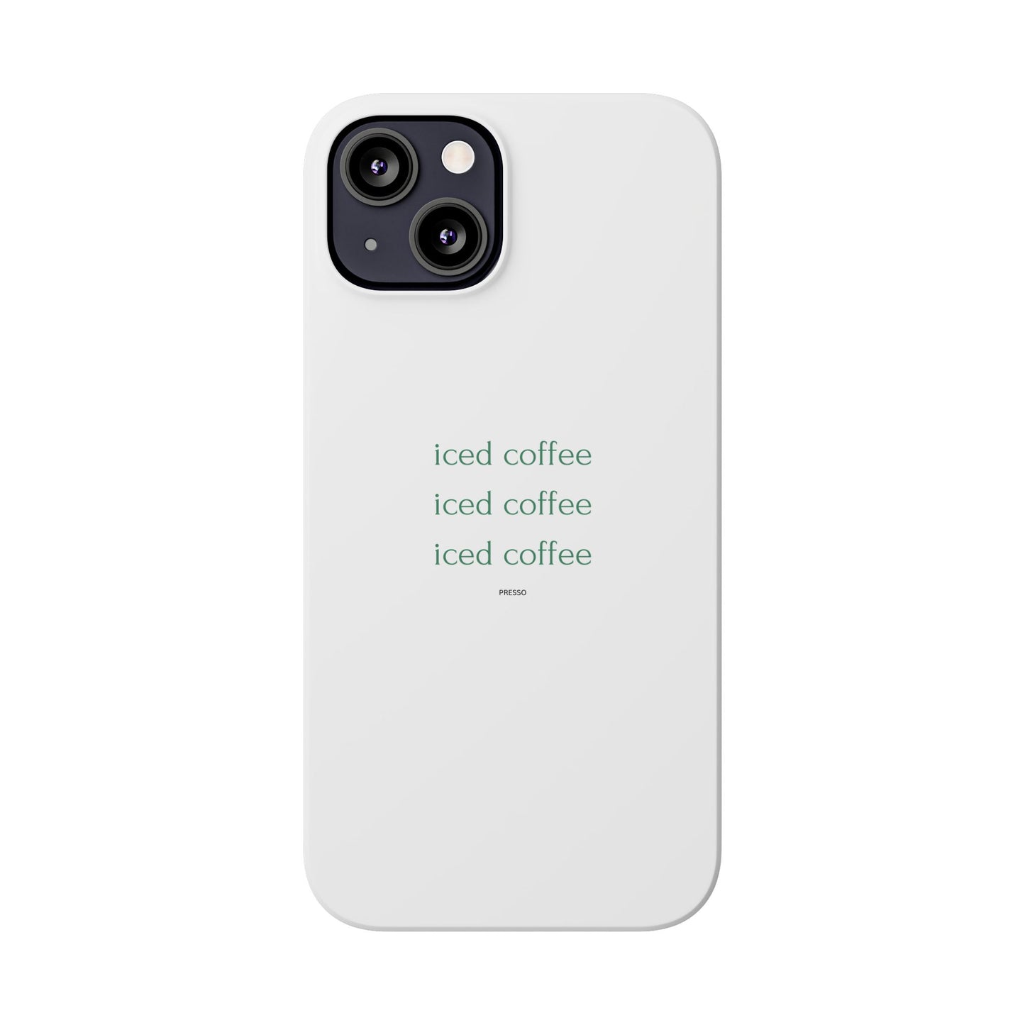 Iced Coffee Slim Phone Case