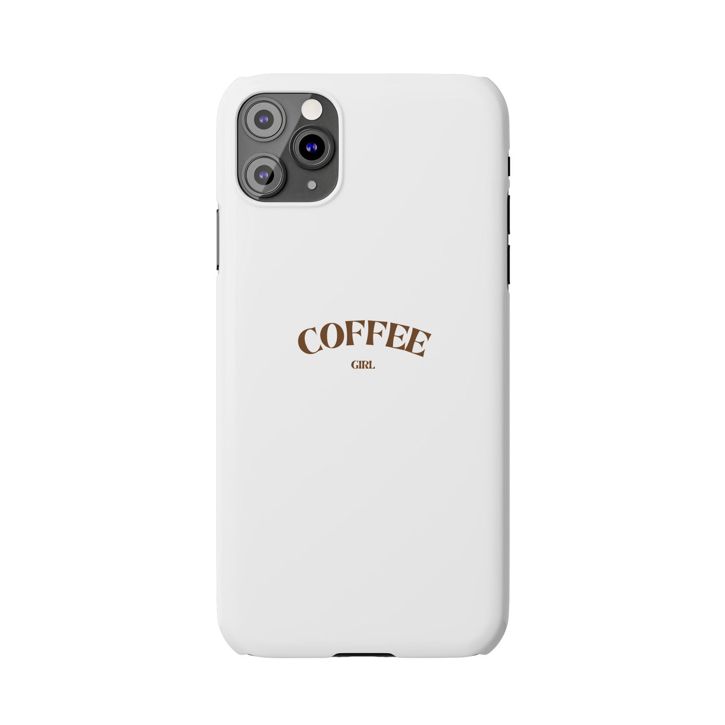 Coffee Girl Slim Phone Case