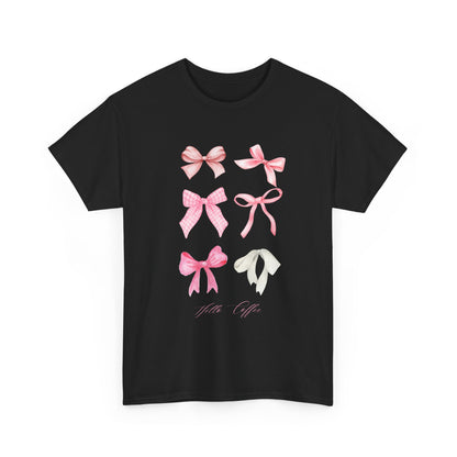 Hello Coffee Bows Tee