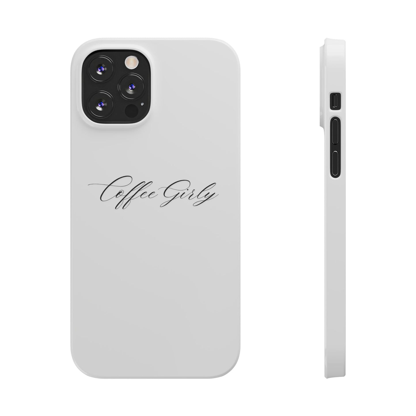 Coffee Girly Slim Phone Case