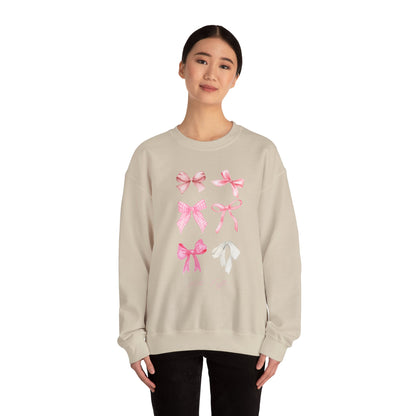 Hello Coffee Bows Crewneck