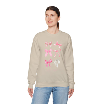 Hello Coffee Bows Crewneck