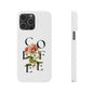 Coffee Florals Slim Phone Case