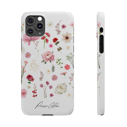 Presso Coffee Florals Slim Phone Case