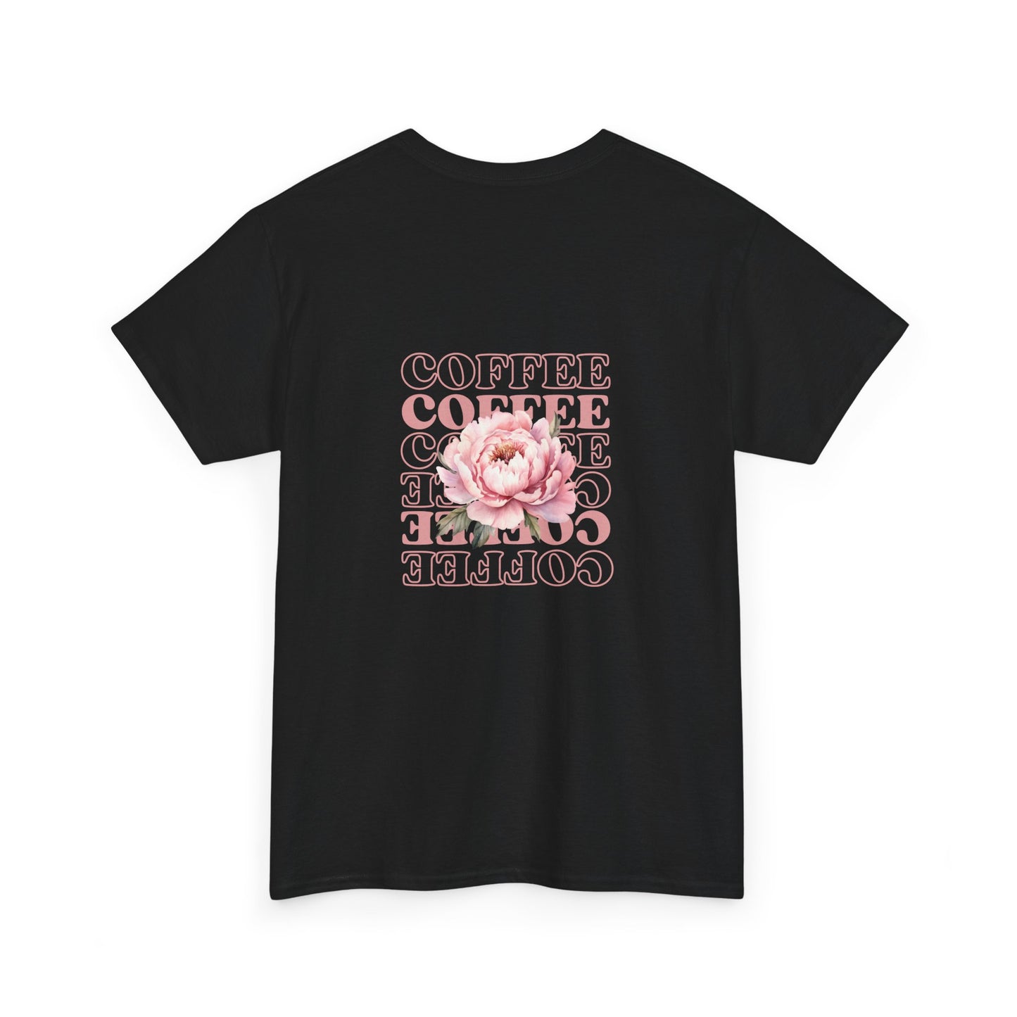 Coffee Repeating Florals Tee