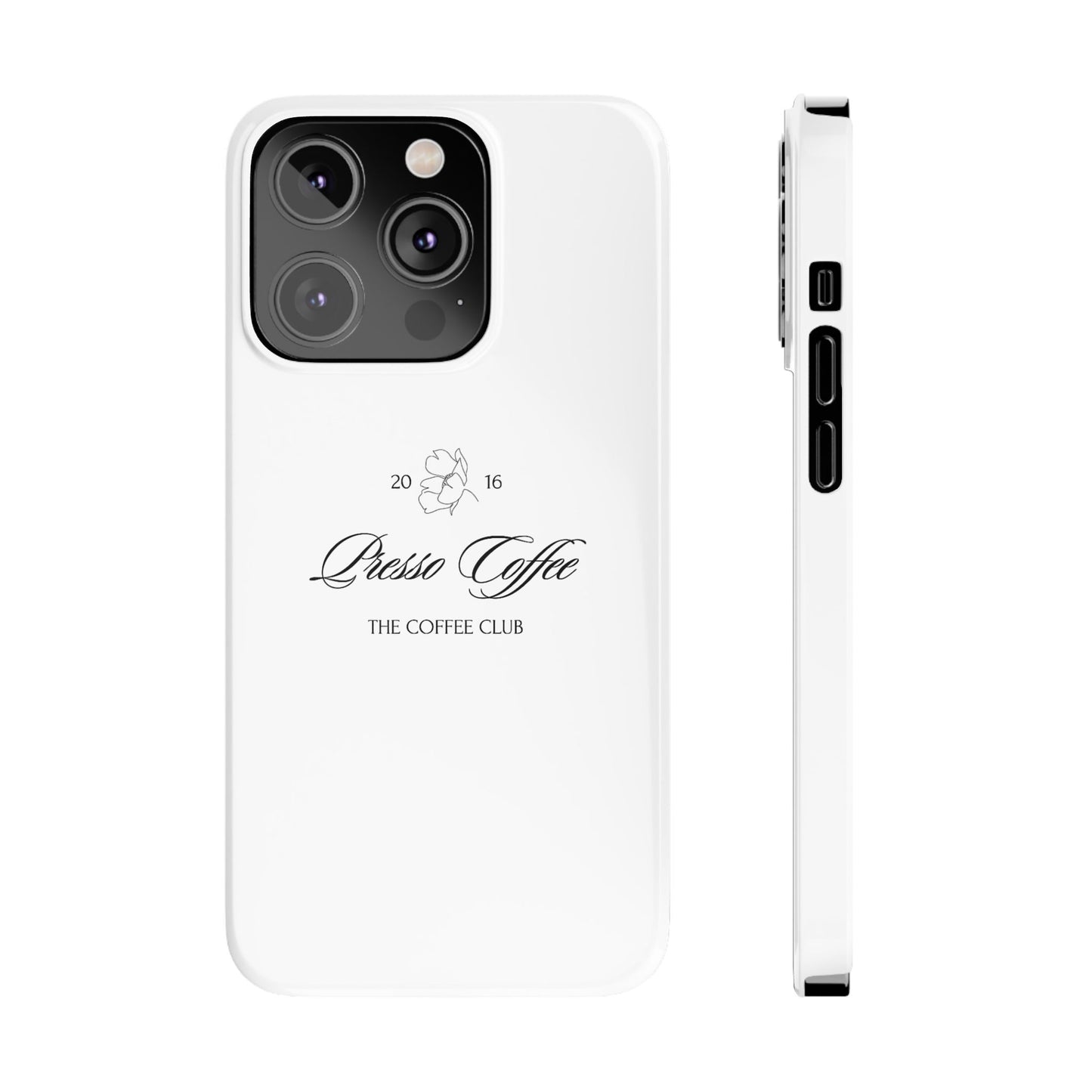 Presso Coffee Club Slim Phone Case