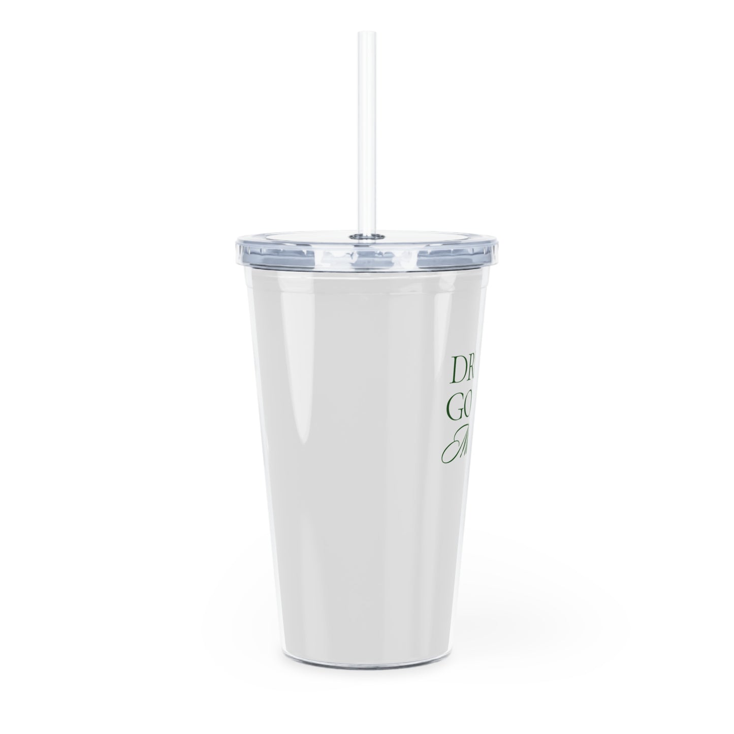 Drink Good Matcha Plastic Tumbler w/ Straw