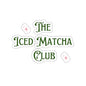 Iced Matcha Club Green Sticker