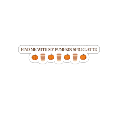 Pumpkin Spice Latte Sticker