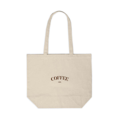 Coffee Girl Canvas Tote