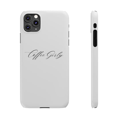 Coffee Girly Slim Phone Case