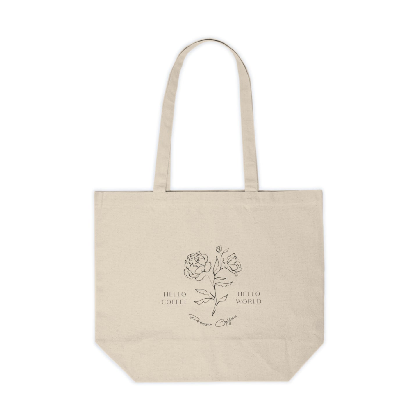 Hello Coffee Hello World Tote