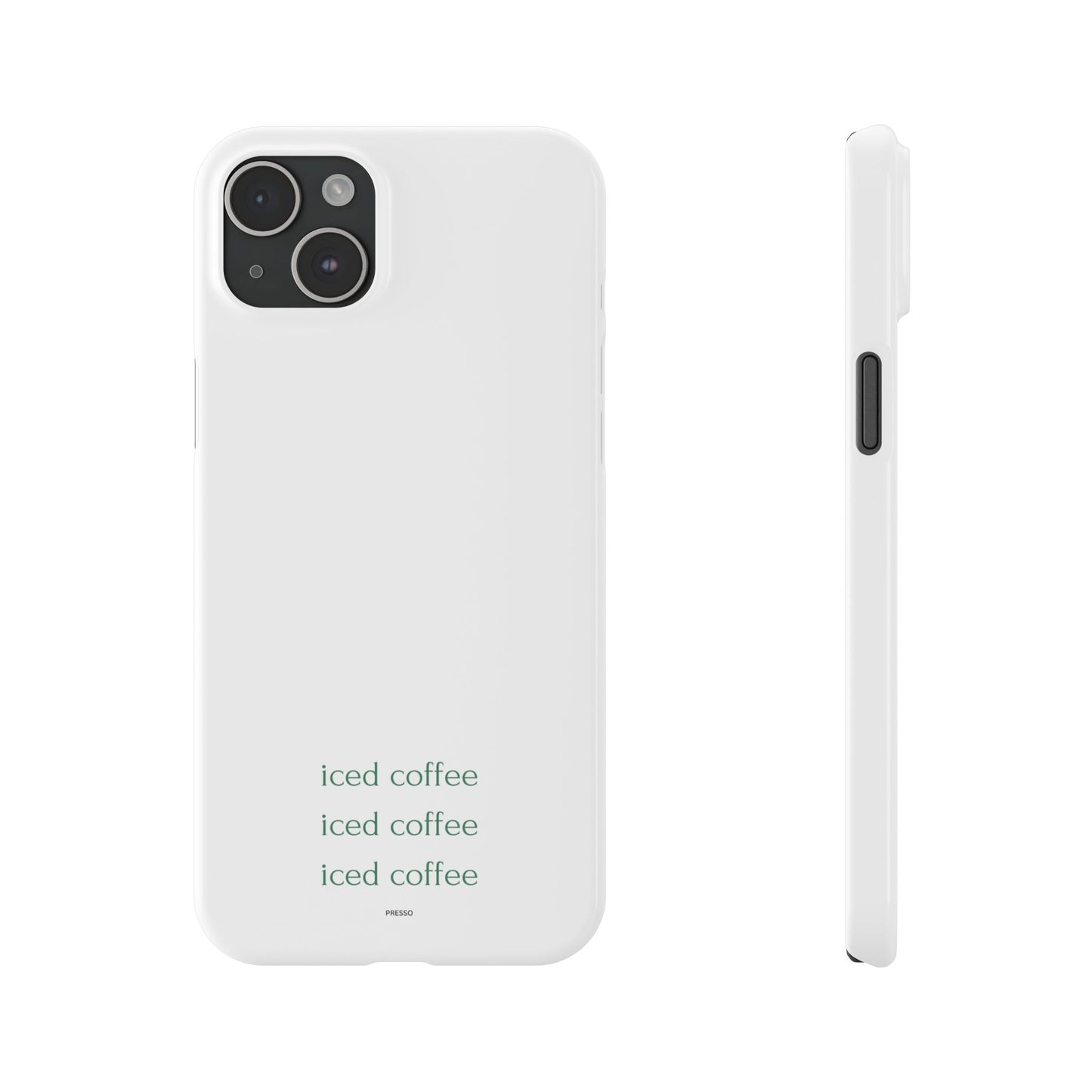 Iced Coffee Slim Phone Case