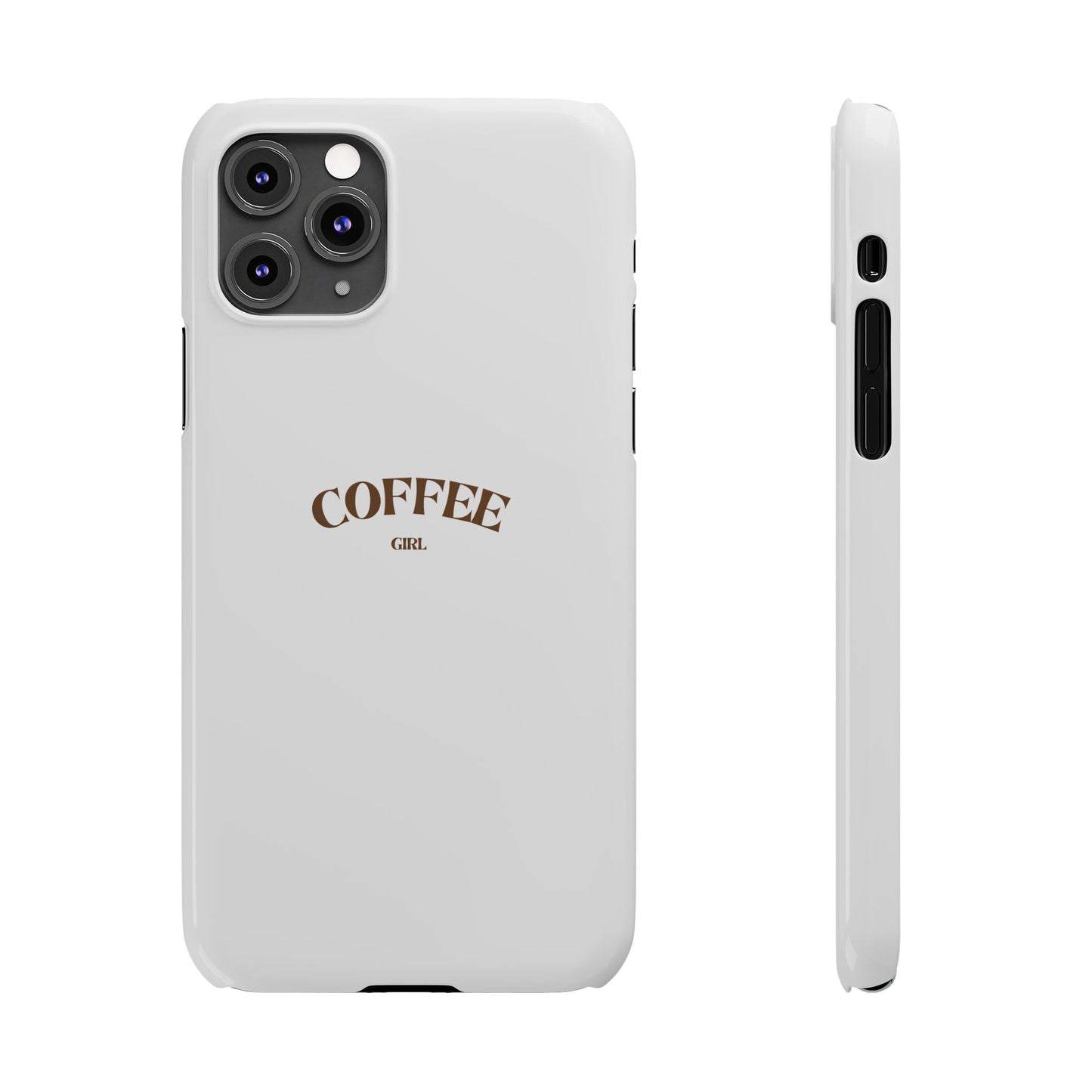 Coffee Girl Slim Phone Case