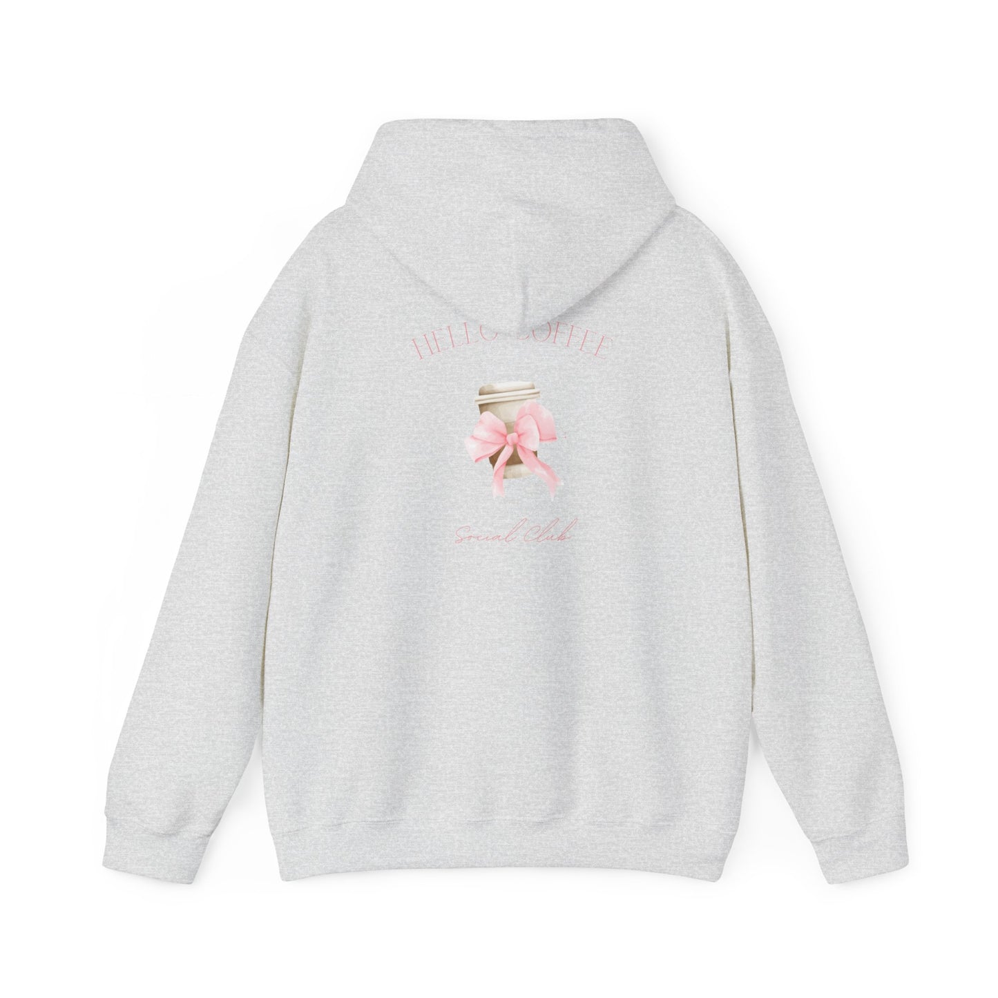 Hello Coffee Bows Hoodie