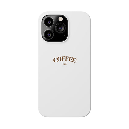 Coffee Girl Slim Phone Case