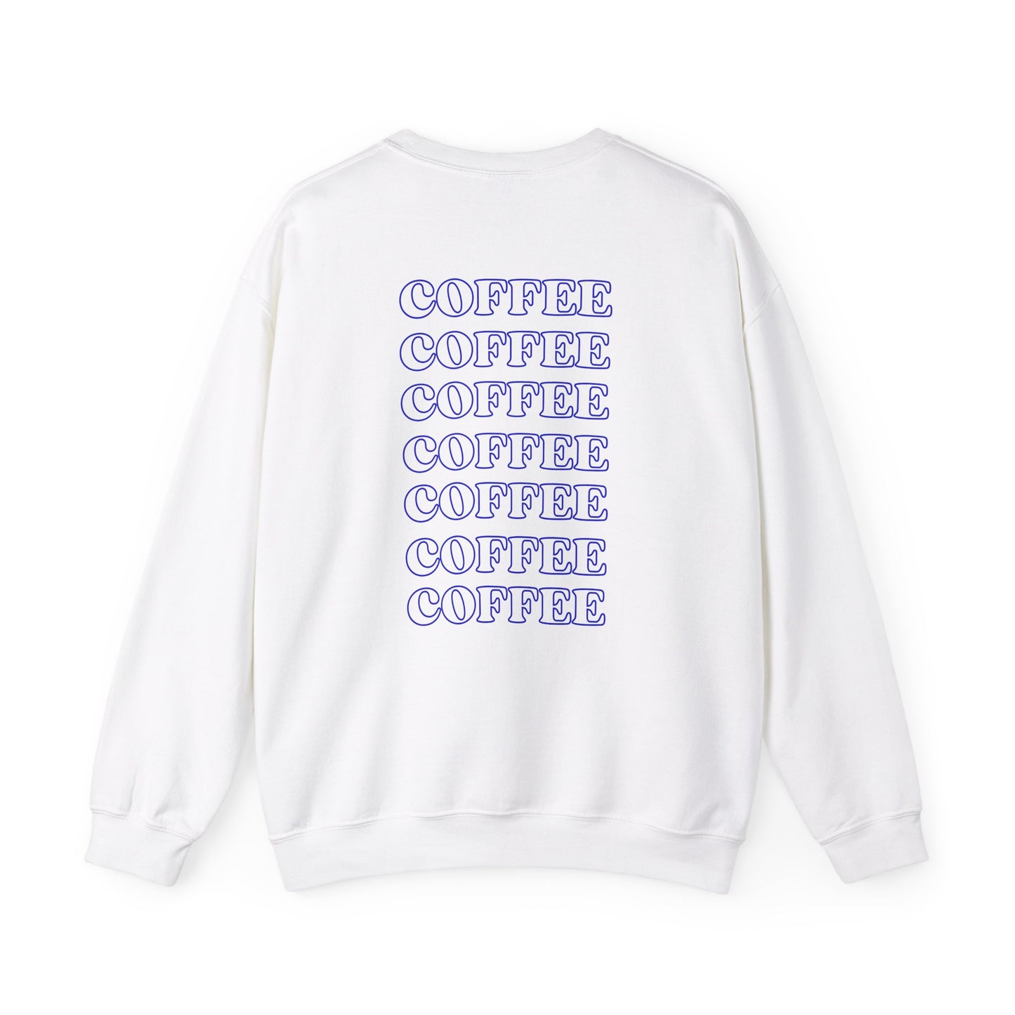 Blue Coffee Crewneck