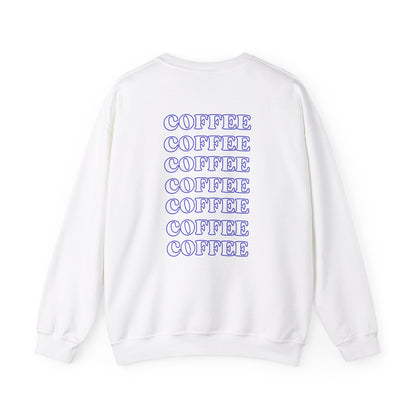 Blue Coffee Crewneck