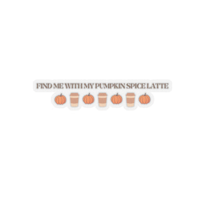 Pumpkin Spice Latte Sticker