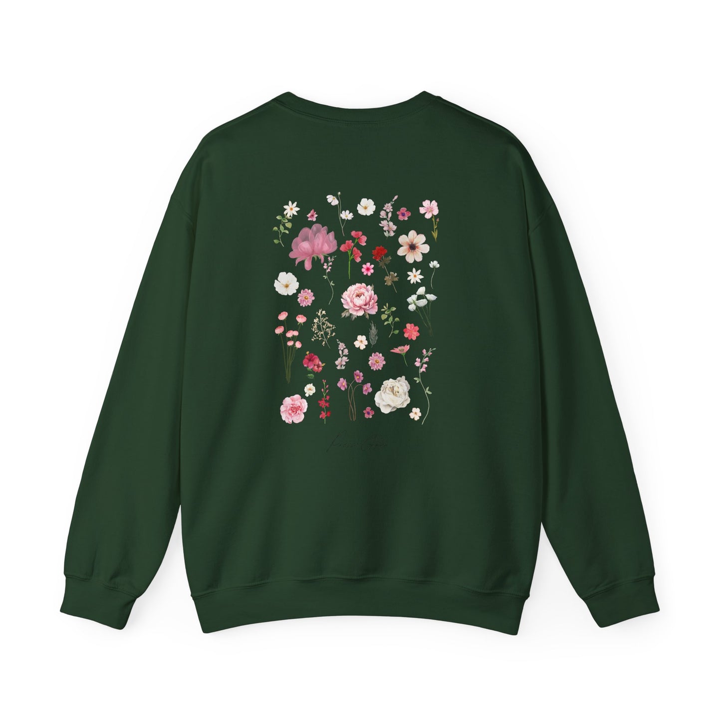 Presso Coffee Flowers Crewneck