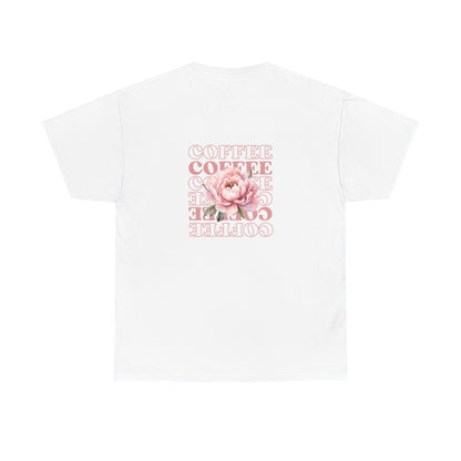 Coffee Repeating Florals Tee