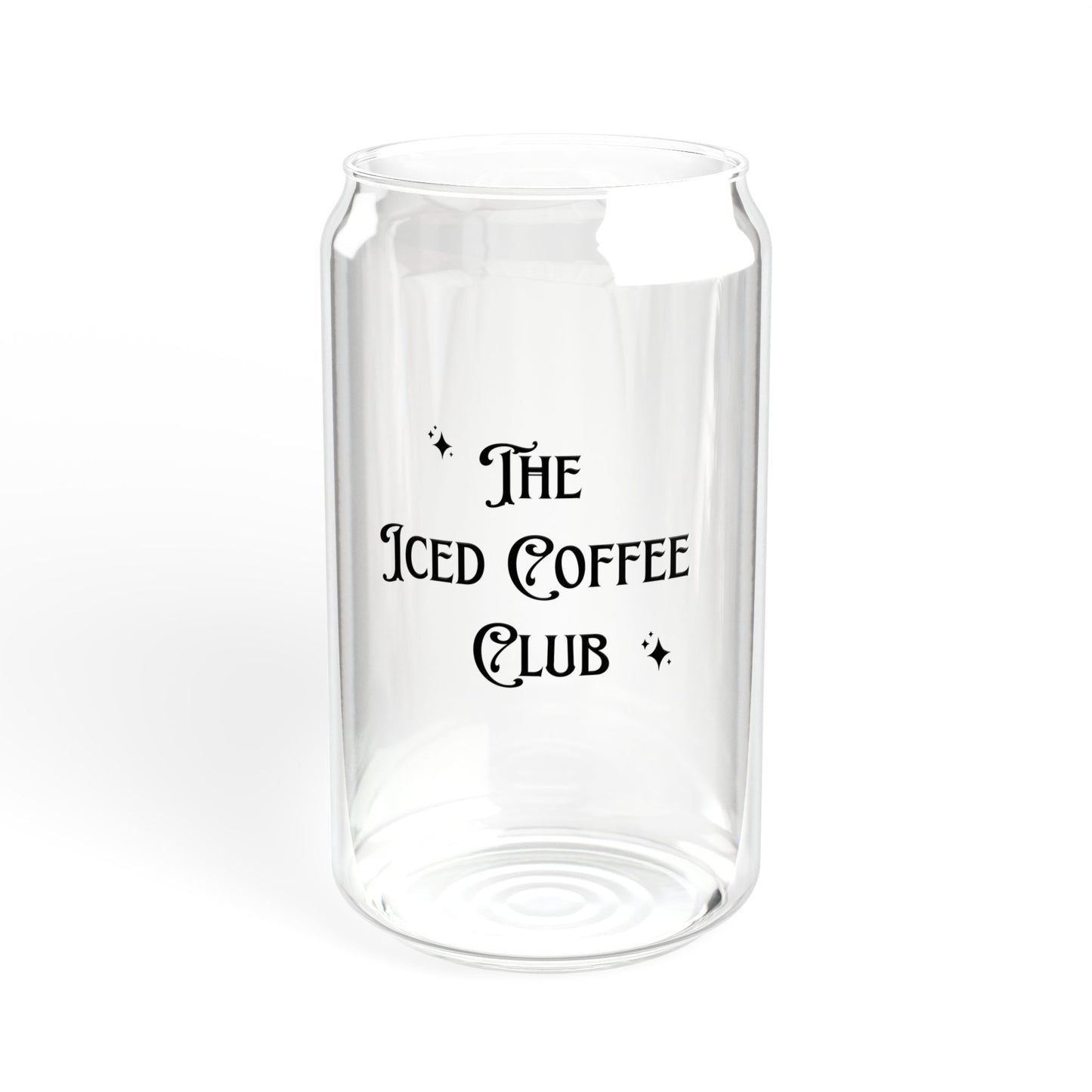 Iced Coffee Club Black Sipper