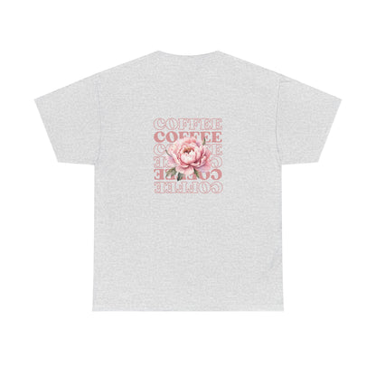 Coffee Repeating Florals Tee