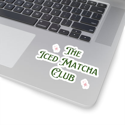 Iced Matcha Club Green Sticker