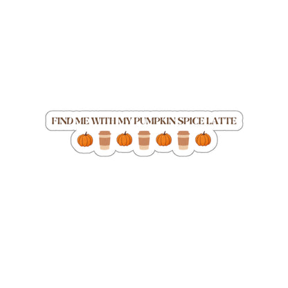 Pumpkin Spice Latte Sticker