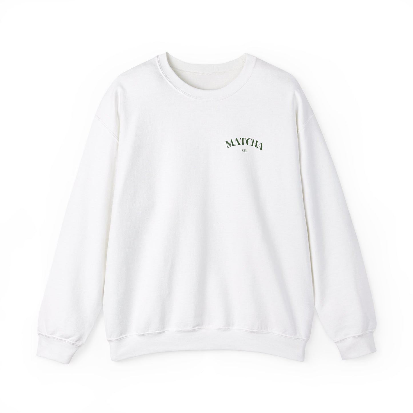 Embroidered Drink Good Matcha Crewneck