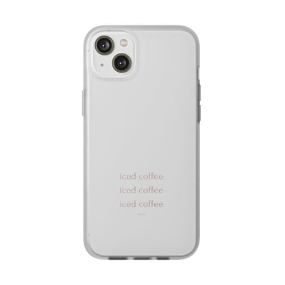 Iced Coffee Flexi Case Mauve