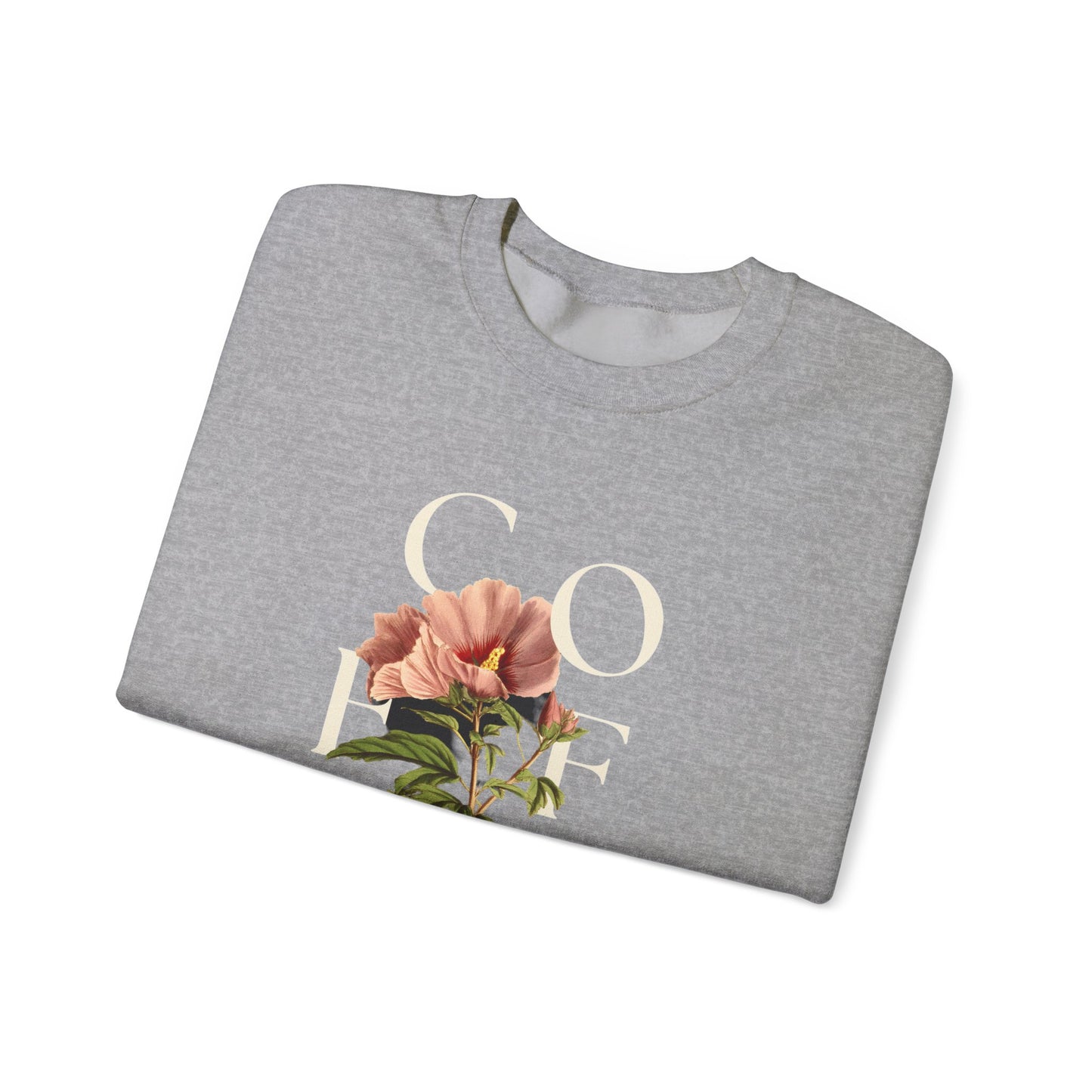 Floral Coffee Graphic Crewneck