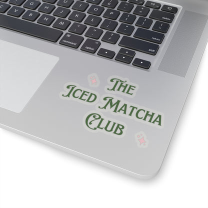 Iced Matcha Club Green Sticker