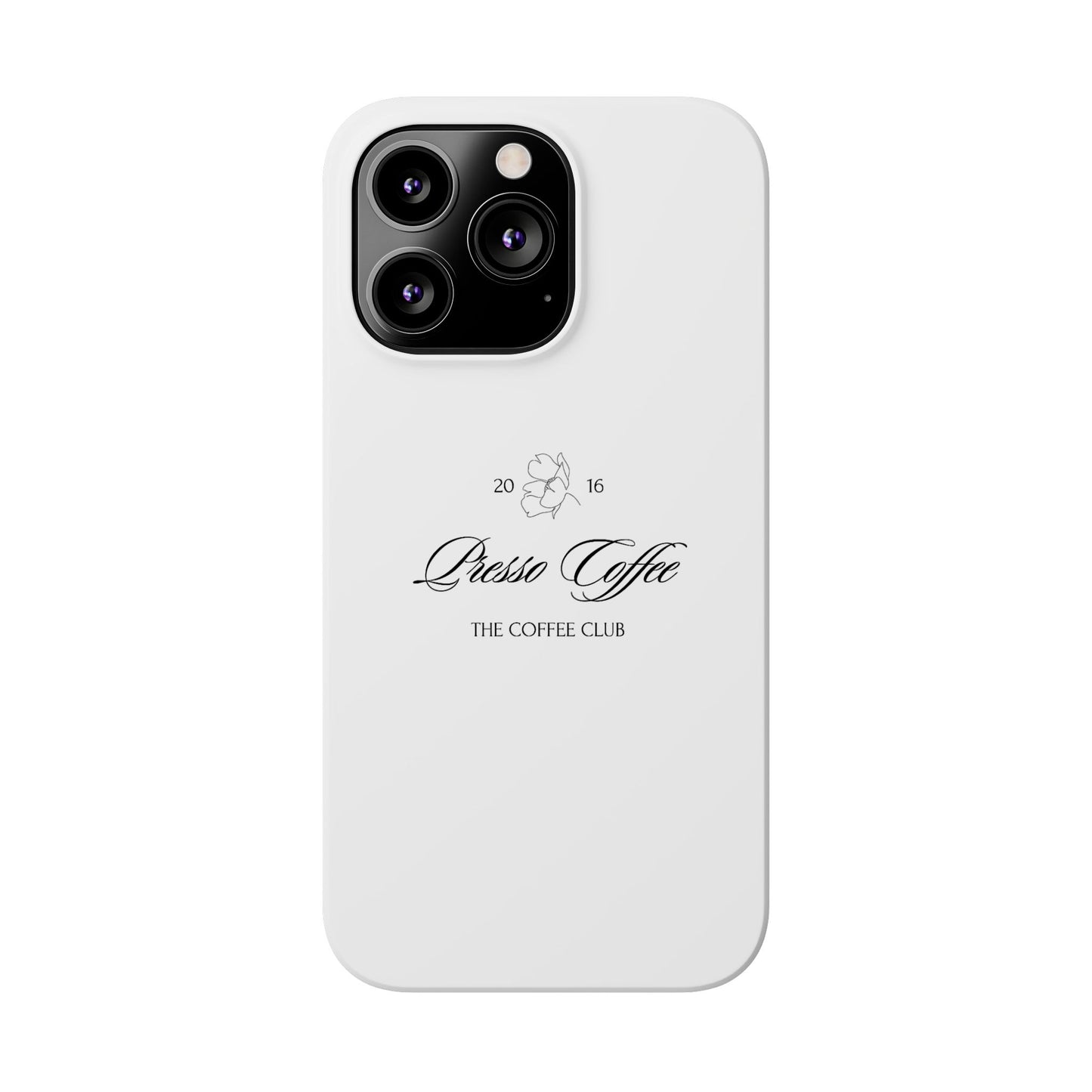 Presso Coffee Club Slim Phone Case