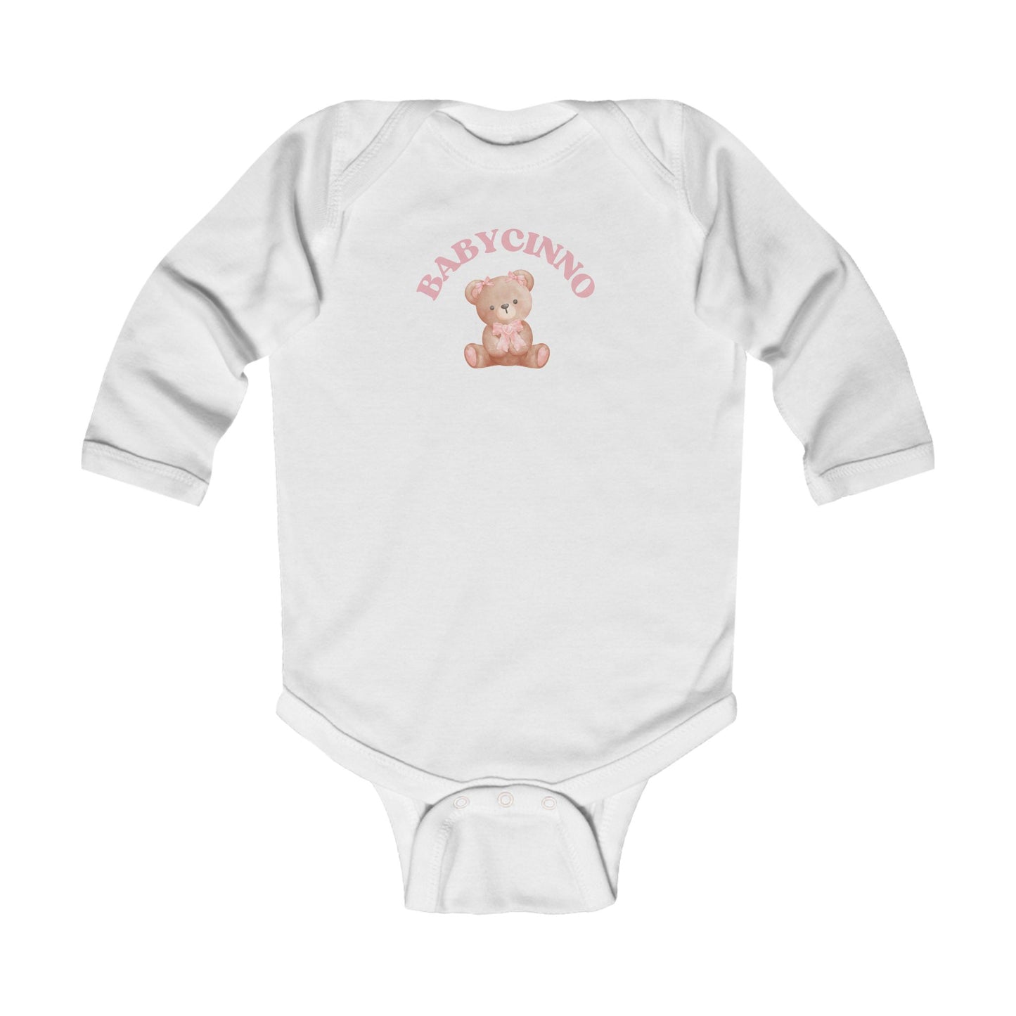 Babycinno Pink Baby Onesie