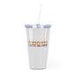 Pumpkin Spice Latte Season Plastic Tumbler w/ Straw