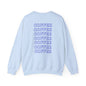 Blue Coffee Crewneck