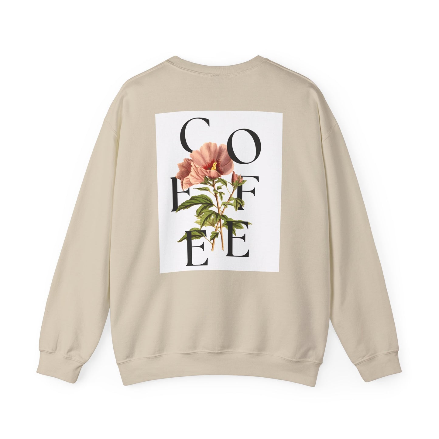 Floral Coffee Crewneck