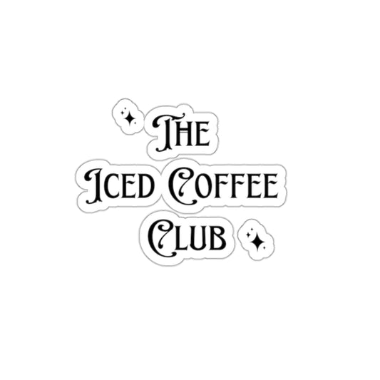 The Iced Coffee Club Sticker