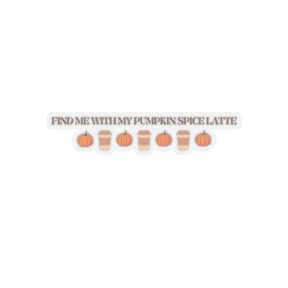 Pumpkin Spice Latte Sticker