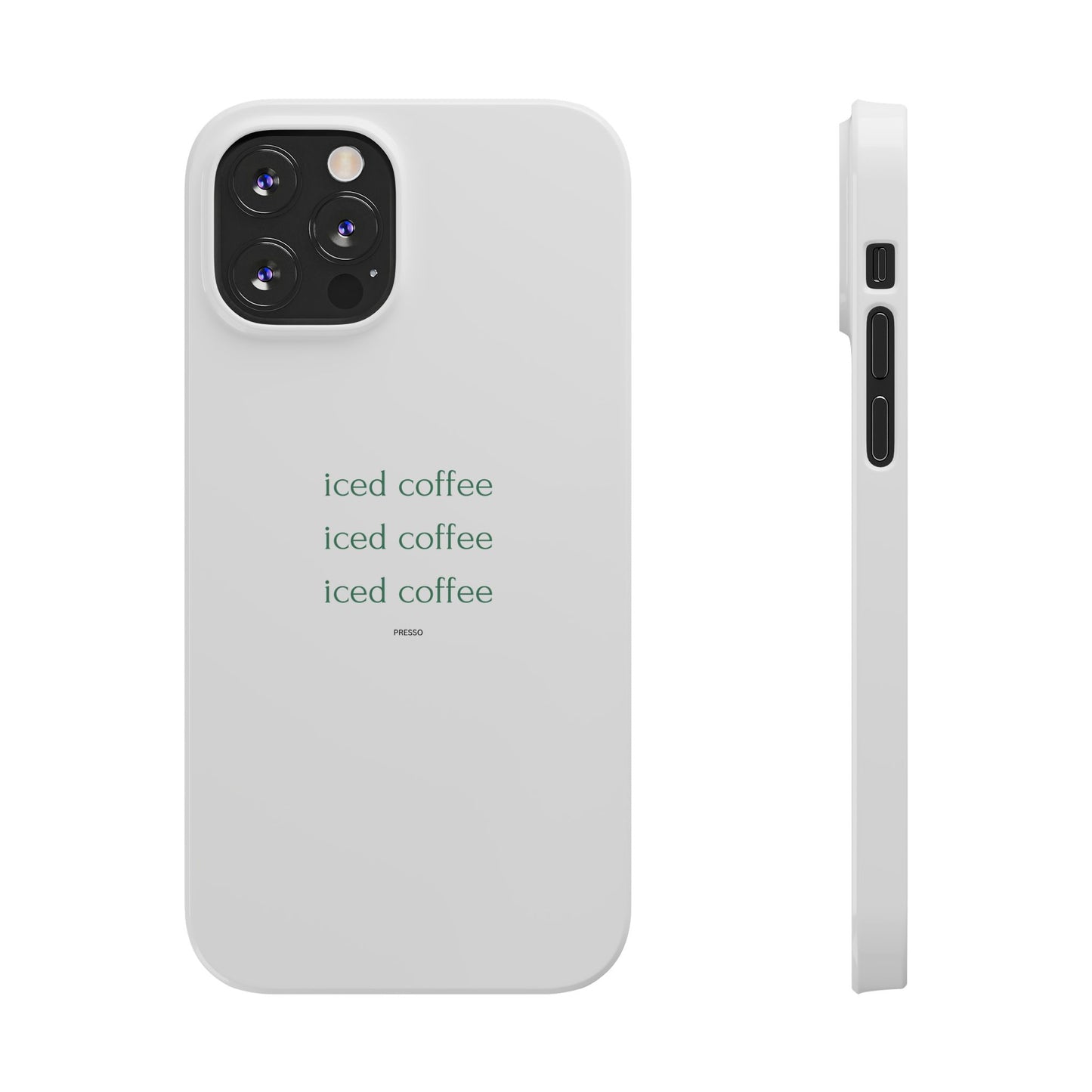 Iced Coffee Slim Phone Case