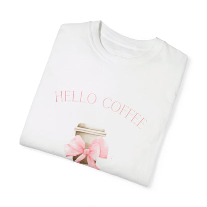 Hello Coffee Bows T-shirt