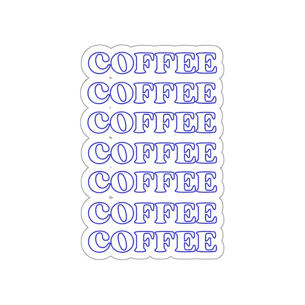 Coffee Repeating Sticker