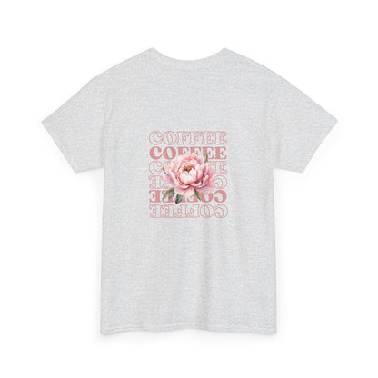 Coffee Repeating Florals Tee