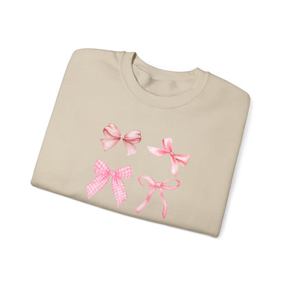 Hello Coffee Bows Crewneck