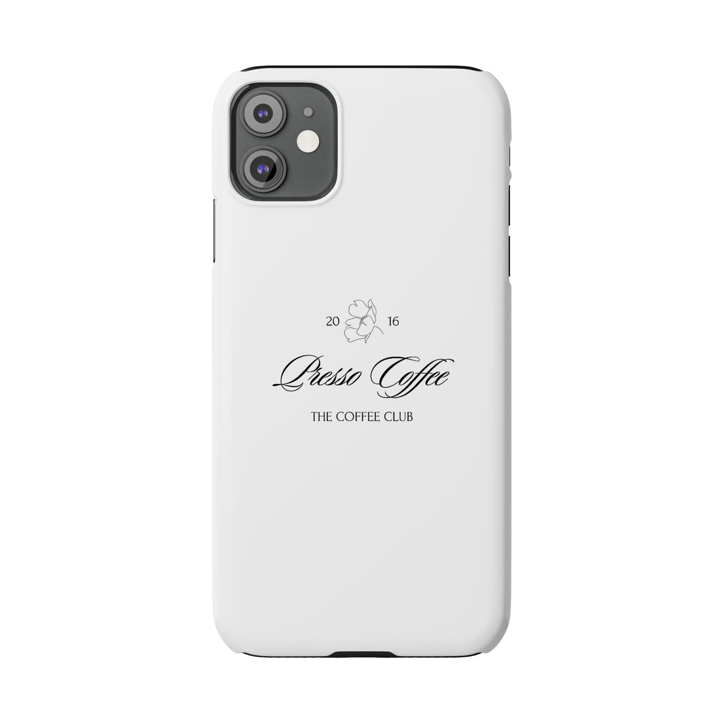 Presso Coffee Club Slim Phone Case