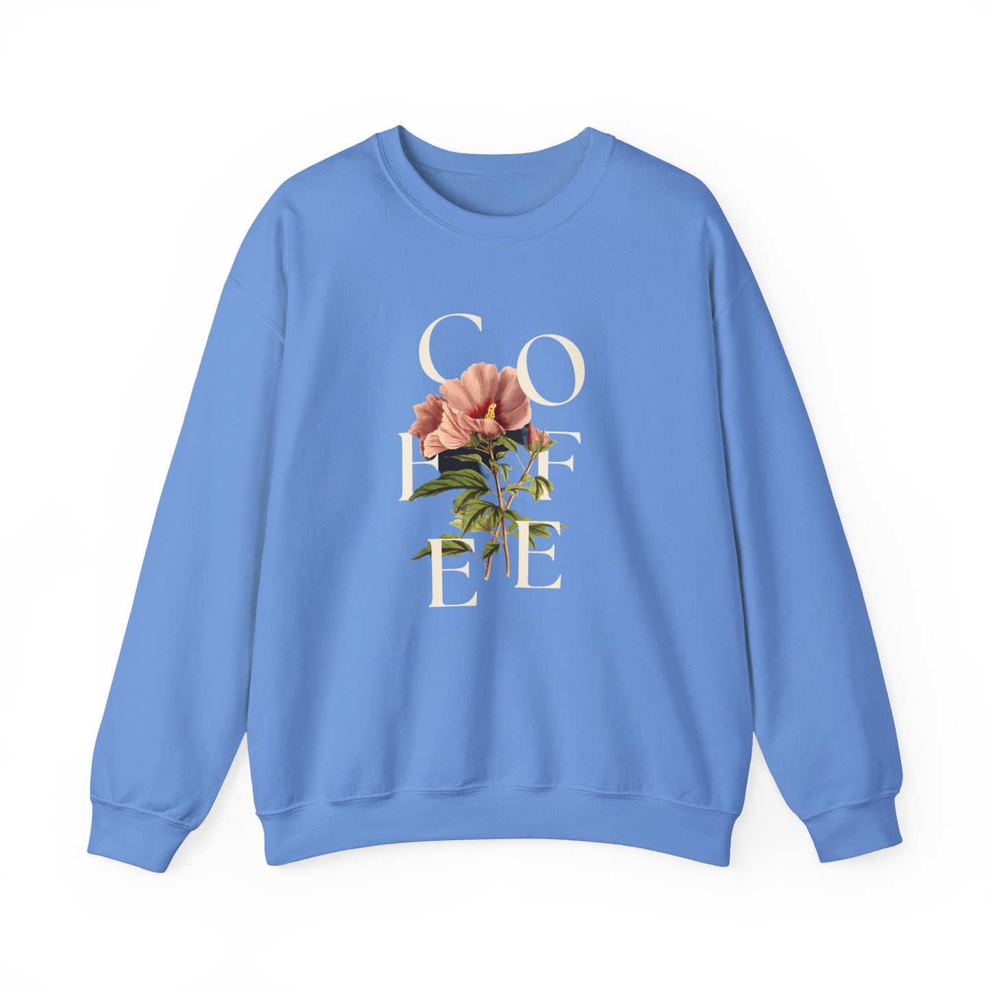 Floral Coffee Graphic Crewneck